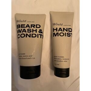 Would A Barstool Beard Wash and Conditioner with Hand Moisturizer New Sealed